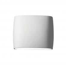 Justice Design Group CER-8855W-BIS - Wide ADA Outdoor LED Oval - Open Top & Bottom